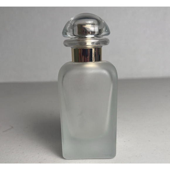 Vintage Caleche HERMES Paris EMPTY Perfume Bottle Frosted Glass Spray Bottle - Picture 7 of 8